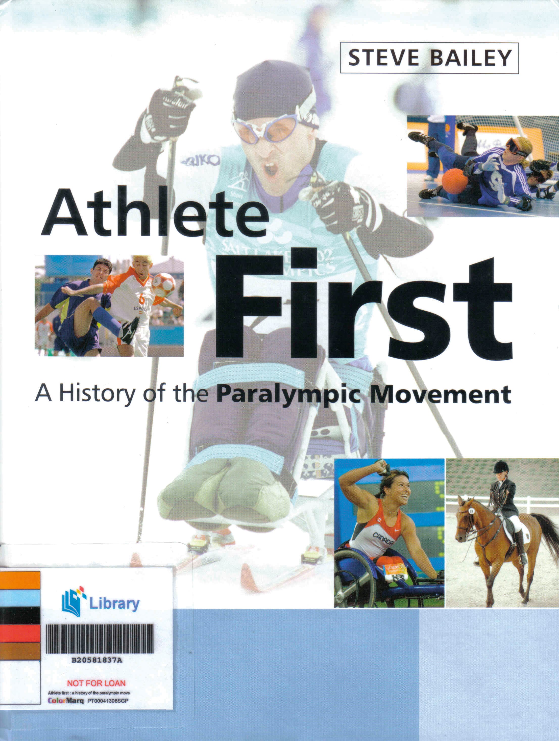 This book traces the history of the Paralympic Movement over the past 50 years, charts its milestones and accomplishments decade by decade, discusses the formation of The International Paralympic Committee (IPC) and highlights significant contributions of key individuals and groups involved in furthering the work of IPC.